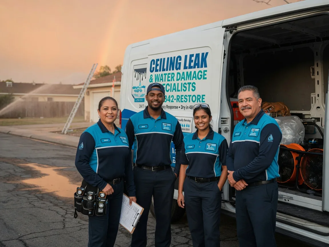 Ceiling Leak Cleanup company in Rock Creek, OH